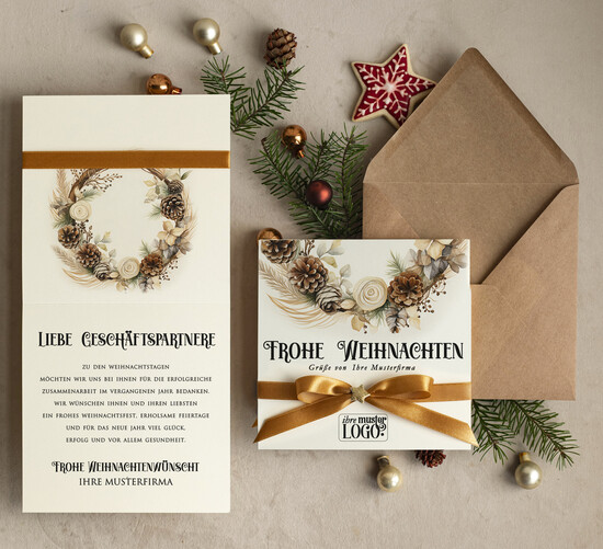 cartes ruban satin Cartes de Noël avec nœud – cartes de Noël exclusives et décoratives avec ruban satin pour entreprises et partenaires commerciaux 04/wnK/Wkten