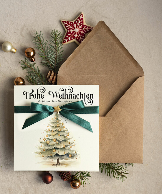 cartes ruban satin Cartes de Noël avec nœud – cartes de Noël exclusives et décoratives avec ruban satin pour entreprises et partenaires commerciaux 14/wnK/Wkten