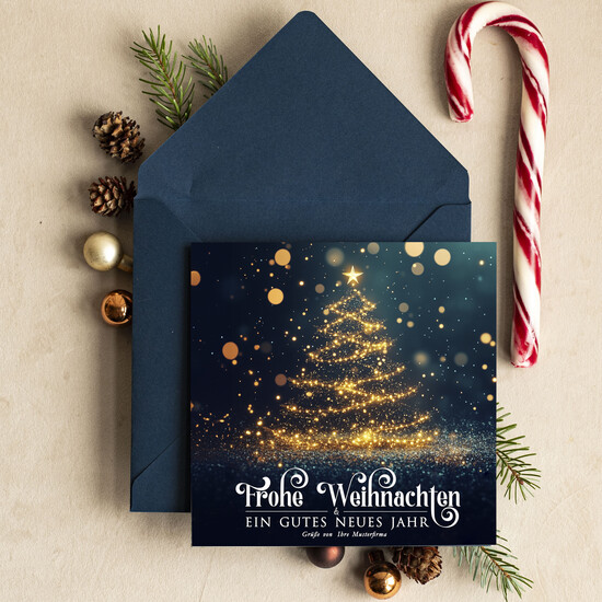 cartes moderne Moderne Weihnachtskarten für Firmen, Elegante geschäftliche Weihnachtskarte, Exklusive Weihnachtskarten für Geschäftspartner, 02/Mdr/Wkten
