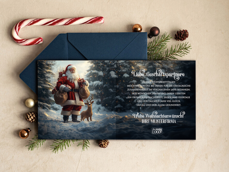 cartes moderne Cartes de Noël modernes pour entreprises, Carte de Noël d'entreprise élégante, Cartes de Noël exclusives pour partenaires commerciaux,