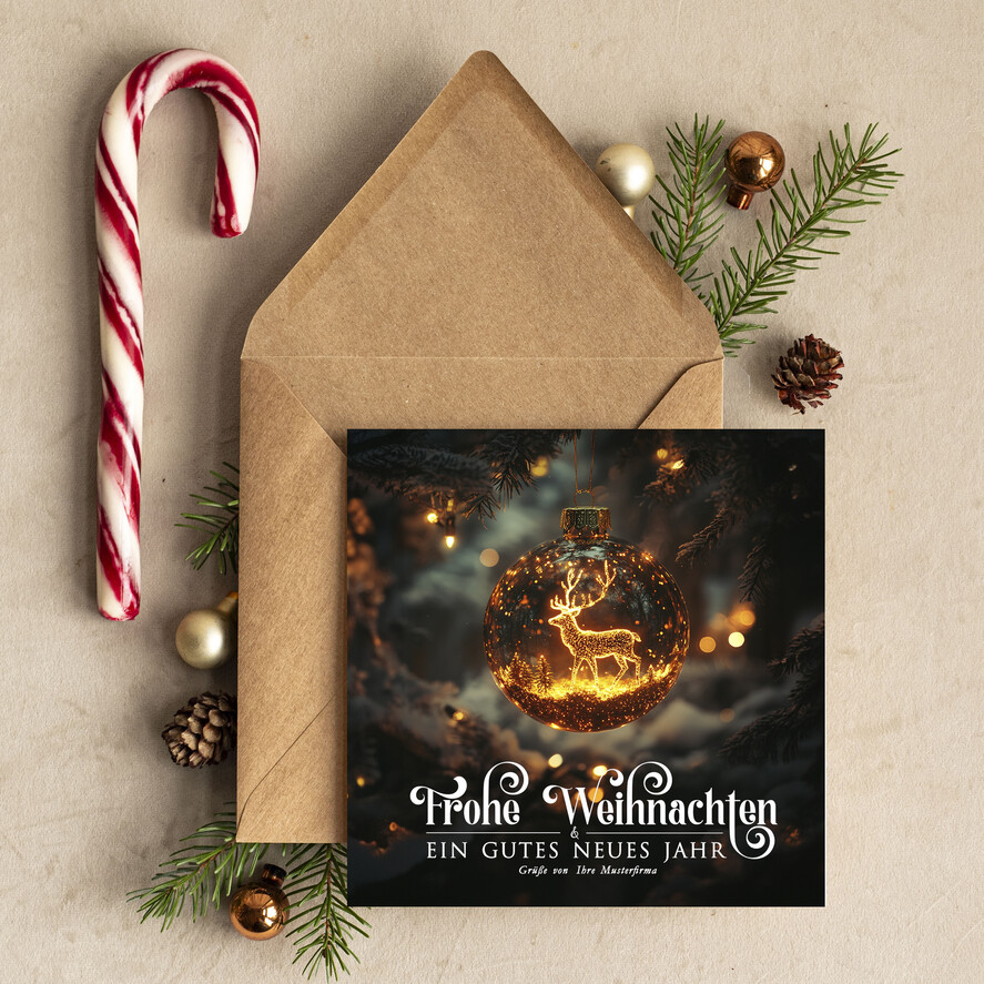 cartes moderne Cartes de Noël modernes pour entreprises, Carte de Noël d'entreprise élégante, Cartes de Noël exclusives pour partenaires commerciaux,