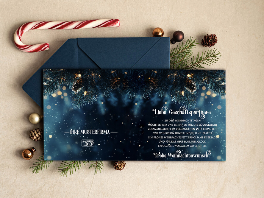 cartes moderne Cartes de Noël modernes pour entreprises, Carte de Noël d'entreprise élégante, Cartes de Noël exclusives pour partenaires commerciaux,
