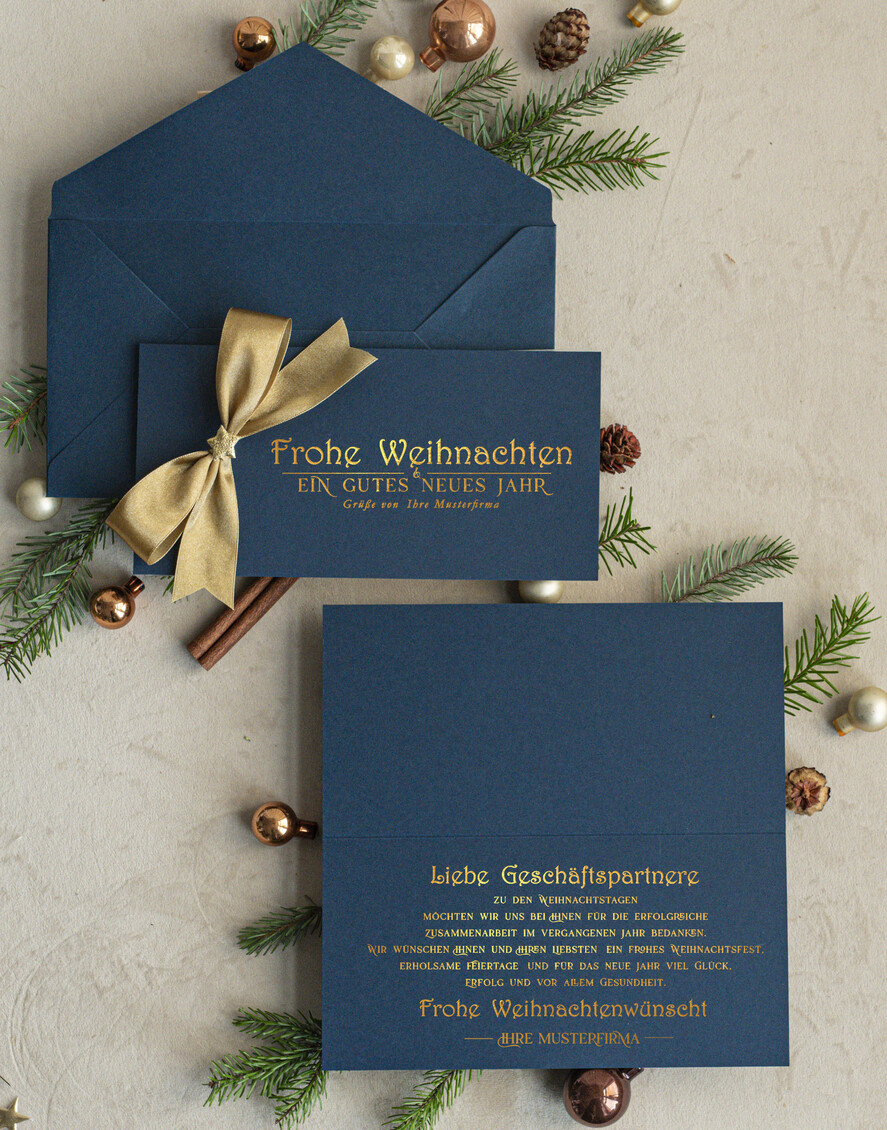 cartes ruban satin doré Cartes de Noël avec dorure à chaud, Cartes de Noël exclusives avec nœud, Carte de Noël d'entreprise élégante, Cartes de Noël avec ruban satin, Cartes de Noël personnalisées pour entreprises