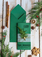 cartes éco Cartes de Noël pour entreprises, Carte de Noël exclusive et durable pour partenaires commerciaux avec logo et texte personnalisé, carte de Noël d'entreprise, Noël professionnel3