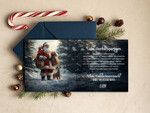 cartes moderne Cartes de Noël modernes pour entreprises, Carte de Noël d'entreprise élégante, Cartes de Noël exclusives pour partenaires commerciaux,2