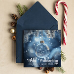 cartes moderne Cartes de Noël modernes pour entreprises, Carte de Noël d'entreprise élégante, Cartes de Noël exclusives pour partenaires commerciaux,2