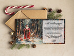 cartes moderne Cartes de Noël modernes pour entreprises, Carte de Noël d'entreprise élégante, Cartes de Noël exclusives pour partenaires commerciaux,2