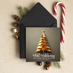 cartes moderne Cartes de Noël modernes pour entreprises, Carte de Noël d'entreprise élégante, Cartes de Noël exclusives pour partenaires commerciaux,2