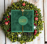 cartes ruban satin doré Cartes de Noël avec dorure à chaud, Cartes de Noël exclusives avec rubans, Cartes de Noël d'entreprise élégantes, Cartes de Noël avec rubans, Cartes de Noël personnalisées pour entreprises3