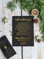 cartes ruban satin doré Cartes de Noël avec dorure à chaud, Cartes de Noël exclusives avec rubans, Cartes de Noël d'entreprise élégantes, Cartes de Noël avec rubans, Cartes de Noël personnalisées pour entreprises2